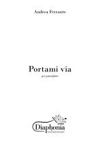 PORTAMI VIA for piano [Digital]
